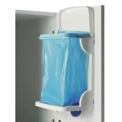 Pattumiera Snella 10 Litri Bianco Cestino Portarifiuti Sospeso 28x16x40 Cm