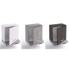 Sopracappa Cucina 60x31xH48 Cm In Legno Bianco Opaco Con Anta E Depuratore Bianco -Wenko Negozio 35158147 3