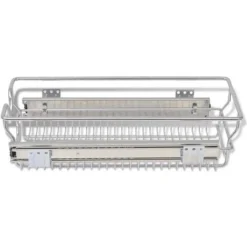 Cestelli A Rete Scorrevoli 2 Pz Argento 300 Mm VidaXL -Wenko Negozio 3522867 5