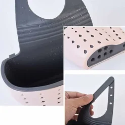 Set Di 2 Rubinetti Per Cucina E Bagno, Cestino Sospeso, Porta Spugna, Organizer Da Bagno, Lavello Da Cucina, Porta Spugna, Ripiano Per Lavabo, Spugna Per Sapone, Scolapiatti -Wenko Negozio 35805472 3