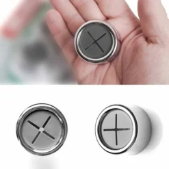 SOEKAVIA Portasciugamani Da 6 Pezzi, Portasciugamani Autoadesivo, Portasciugamani Da Cucina, Portasciugamani Aspirante Per Bagno, Armadio E Credenza (ABS Rotondo) -Wenko Negozio 35820942 2