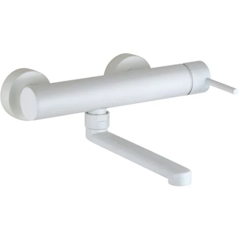 Miscelatore Lavello Cucina A Parete Bianco Opaco Gattoni 1460/14BO Bianco Opaco 1 Miscelatore Lavello Cucina A Parete Bianco Opaco Gattoni 1460/14BO Bianco Opaco