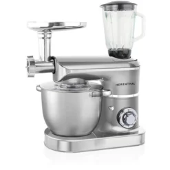 Robot Da Cucina 7,5lt Planetaria, Tritacarne, Frullatore 2200W Utensili Inclusi