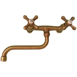 Miscelatore Cucina Argo Salerno Gruppo Lavello A Parete Vecchio Bronzo 1700/10