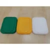 Set Di 3 Coperchi Per Pattumiera Trio Tontarelli Giallo Bianco Verde
