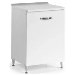 Mobile Per Cucina Componibile Con Anta 60 Cm Bianco