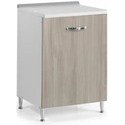 Mobile Per Cucina Componibile Con Anta 60 Cm Olmo.
