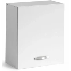 Mobile Pensile Per Cucina Componibile Bianco Frassinato