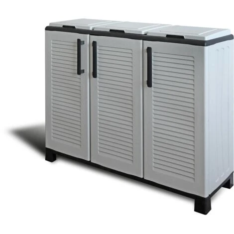 MOBILE CONTENITORE PER LA RACCOLTA DIFFERENZIATA DA ESTERNO E INTERNO CM.105X37X90 1 MOBILE CONTENITORE PER LA RACCOLTA DIFFERENZIATA DA ESTERNO E INTERNO CM.105X37X90