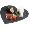 Vassoio Da Portata A Cuore In Ardesia Piatto In Pietra Per Aperitivo Finger Food Sughi Formaggi Antipasto Tagliere Per Aperitivo Buffet Da Cucina Bar 20x20 Cm