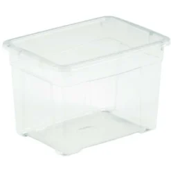 CONTENITORE TRASPARENTE CON COPERCHIO