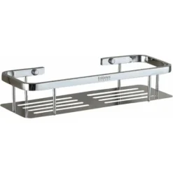 Mensola Doccia In Acciaio Inossidabile, Accessorio Per Mensola Del Bagno, Portaoggetti Da Cucina - 35 Cm
