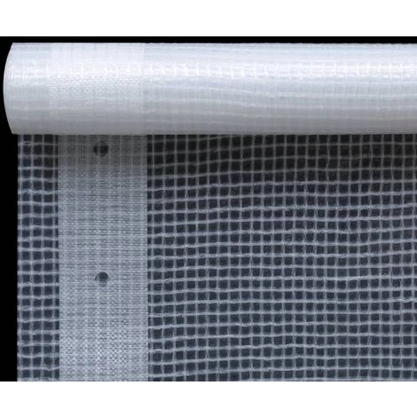 Nova Telo Telone Versatile Leno Bianco Con Fori Di Fissaggio 1.5 M Vari Dimensioni Dimensioni : 1.5x5 M 2 Nova Telo Telone Versatile Leno Bianco Con Fori Di Fissaggio 1.5 M Vari Dimensioni Dimensioni : 1.5x5 M - immagine 2