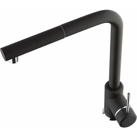 Miscelatore Lavello Cucina In Ottone Colore Nero Opaco Con Doccia Estraibile Piralla Lion 0LIYO103A21 Nero Opaco 2 Miscelatore Lavello Cucina In Ottone Colore Nero Opaco Con Doccia Estraibile Piralla Lion 0LIYO103A21 Nero Opaco - immagine 2