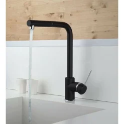 Miscelatore Lavello Cucina In Ottone Colore Nero Opaco Con Doccia Estraibile Piralla Lion 0LIYO103A21 Nero Opaco 7 Miscelatore Lavello Cucina In Ottone Colore Nero Opaco Con Doccia Estraibile Piralla Lion 0LIYO103A21 Nero Opaco -Wenko Negozio 41431815 3