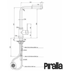 Miscelatore Lavello Cucina In Ottone Colore Nero Opaco Con Doccia Estraibile Piralla Lion 0LIYO103A21 Nero Opaco 9 Miscelatore Lavello Cucina In Ottone Colore Nero Opaco Con Doccia Estraibile Piralla Lion 0LIYO103A21 Nero Opaco -Wenko Negozio 41431815 5