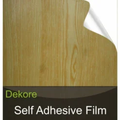 Carta Plastica Pellicola Adesiva Legno Pino Mt 2x45 Cm Cassetti Mobili