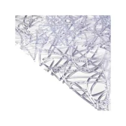 TAPPETO LAVELLO 32X32 CM KAOS TRASPARENTE