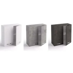 Pensile Cucina 80x33xH72 Cm In Legno Bianco Opaco Con Due Ante Bianco -Wenko Negozio 42964173 3