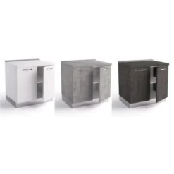 Base Cucina 80x60xH84 Cm In Legno Bianco Opaco Con Due Ante Bianco 5 Base Cucina 80x60xH84 Cm In Legno Bianco Opaco Con Due Ante Bianco -Wenko Negozio 42964224 3