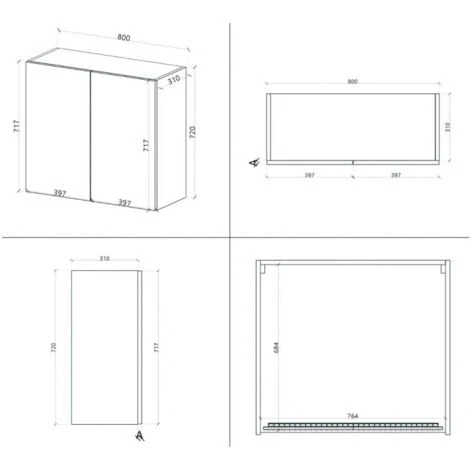 Pensile Scolapiatti Cucina 80x33xH72 Cm In Legno Colore Lava Con Due Ante Lava 2 Pensile Scolapiatti Cucina 80x33xH72 Cm In Legno Colore Lava Con Due Ante Lava - immagine 2