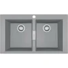 Franke Sirius 2.0 - Lavello In Tectonite S2D 620-86, 860x500 Mm, Grigio 143.0650.970
