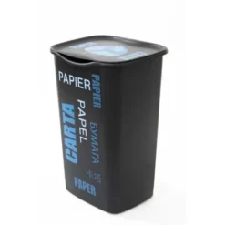 SET 4 PATTUMIERE RACCOLTA DIFFERENZIATA CON COPERCHIO -Wenko Negozio 44817544 5