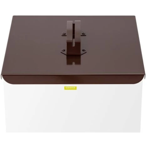 Pattumiera Raccolta Differenziata 60 L Bianca Cestino Bio 2 Pattumiera Raccolta Differenziata 60 L Bianca Cestino Bio - immagine 2