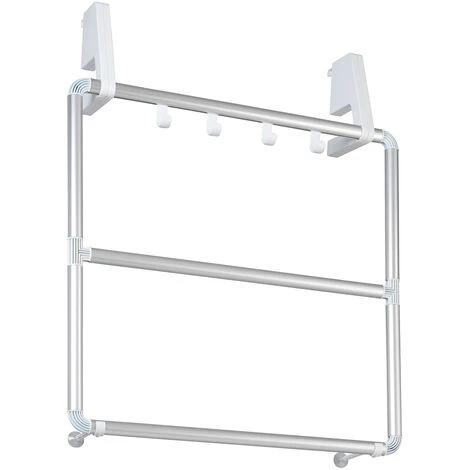 Wenko Porta Asciugamani Per Doccia In Alluminio 2 Wenko Porta Asciugamani Per Doccia In Alluminio - immagine 2