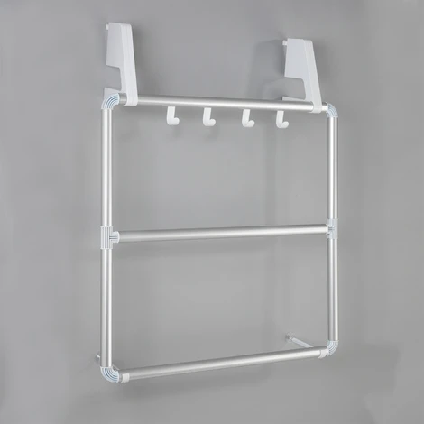Wenko Porta Asciugamani Per Doccia In Alluminio 5 Wenko Porta Asciugamani Per Doccia In Alluminio - immagine 5