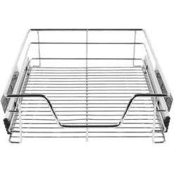 2 Cassetti Telescopici Per Gli Armadi Di Cucina E Camera Da Letto,Guide Cassetti, Guide Scorrevoli Per Cassetti -46cm 46 14 44 Cm