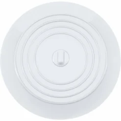 Kueatily Tappi Da Bagno Tappo Per Lavello In Silicone Tappo Per Lavello Da Cucina 15.3 Cm Di Diametro Per Cucine, Bagni E Lavanda Tappo Di Scarico Universale (1 Pezzo, Bianco)