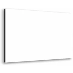 Paraschizzi In Alluminio Bianco, 48x72 Cm