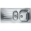 Franke Lavello Inox OLX 651 3 1/2 WWK Gocciolatoio A Sinistra 1 Vasca + Vaschetta + Scolapiatti 100 Cm 101.0180.244