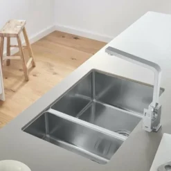 Grohe Lavelli - Lavello K700 Con Sistema Di Scarico, 760x450 Mm, Acciaio Inox Spazzolato 31575SD1 -Wenko Negozio 50196521 4