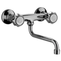 RUBINETTERIA PAFFONI Danubio Rubinetto Cucina A Parete A Due Fori Codice Prod: DA170CR