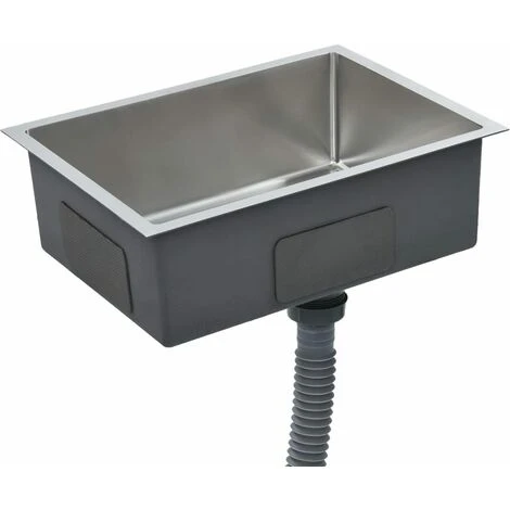 Lavello Da Cucina Lavorato A Mano Con Filtro In Acciaio Inox 3 Lavello Da Cucina Lavorato A Mano Con Filtro In Acciaio Inox - immagine 3