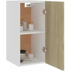 Armadio Sospeso Rovere Sonoma 29,5x31x60 Cm In Truciolato -Wenko Negozio 51100833 4