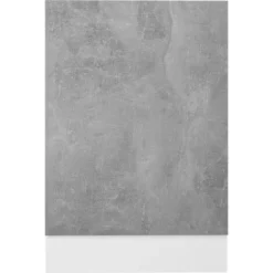 Pannello Lavastoviglie Grigio Cemento 45x3x67 Cm Truciolato -Wenko Negozio 51101417 4