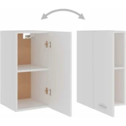Armadio Sospeso Bianco 29,5x31x60 Cm In Truciolato -Wenko Negozio 51118442 5