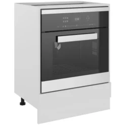 Armadio Per Forno Bianco 60x46x81,5 Cm In Truciolato -Wenko Negozio 51129381 4