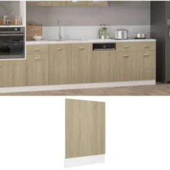 Pannello Lavastoviglie Rovere 45x3x67 Cm Truciolato