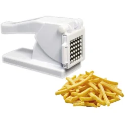 Taglia Patate Per Patate Stick Chips In Plastica ABS Con Lame In Acciaio Taglia Patatine Fritte Tagliapatate Manuale Verdure Ortaggi
