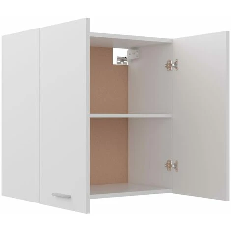 Armadio Sospeso Bianco 60x31x60 Cm In Truciolato 5 Armadio Sospeso Bianco 60x31x60 Cm In Truciolato - immagine 5
