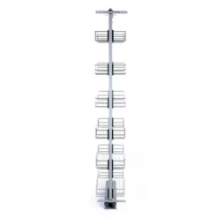 Colonna Estraibile Da Cucina Cestello Estraibile In Acciaio Inossidabile Dipensa Estraibile Con 6 Cestelli Per Altezza 190-220cm -Wenko Negozio 53056906 3