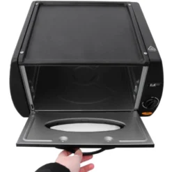 KuKoo - Mini Forno Tandoori Elettrico Fornetto Per Pizza Piadine Panini Con Piastra Superiore Anti Aderente Per Ricette Orientali Capacità 13L 2100W -Wenko Negozio 53305565 4