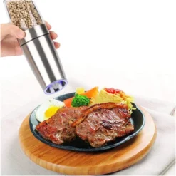 Set 2 Macina Sale Pepe Elettrico Aautomatico A Gravita Macinazione Regolabile -Wenko Negozio 53717799 3