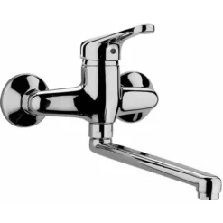 Paffoni - Miscelatore Lavello A Muro Cromato - Serie: Nettuno