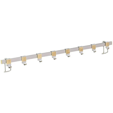 Wenko Barra Con 8 Ganci Premium 60 Cm 3 Wenko Barra Con 8 Ganci Premium 60 Cm - immagine 3