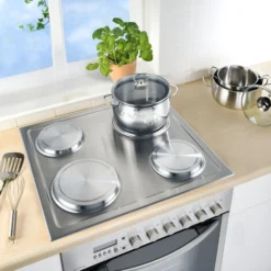 Wenko Set 4 Coprifornelli Per Piano Cottura Elettrico -Wenko Negozio 54179243 3